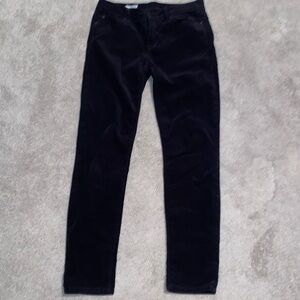GAP 1969 27/4 Legging Jean‎ Black Skinny Corduroy